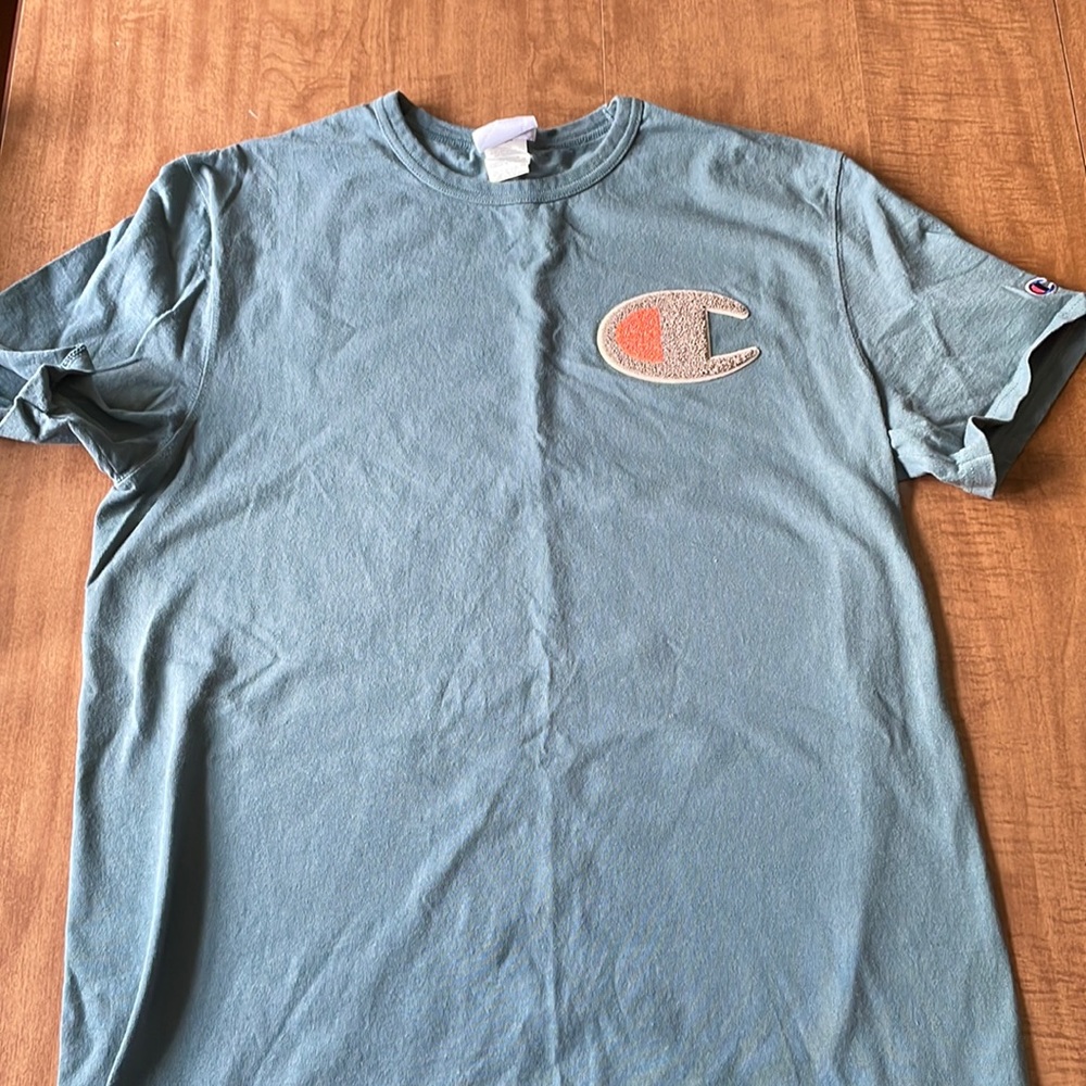 Men’s large Champion t-shirt.  Like new!